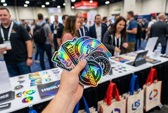 ホログラムシールがノベルティに人気の理由とは