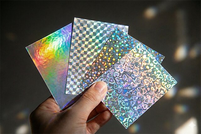 ホログラムシールのパターンや種類